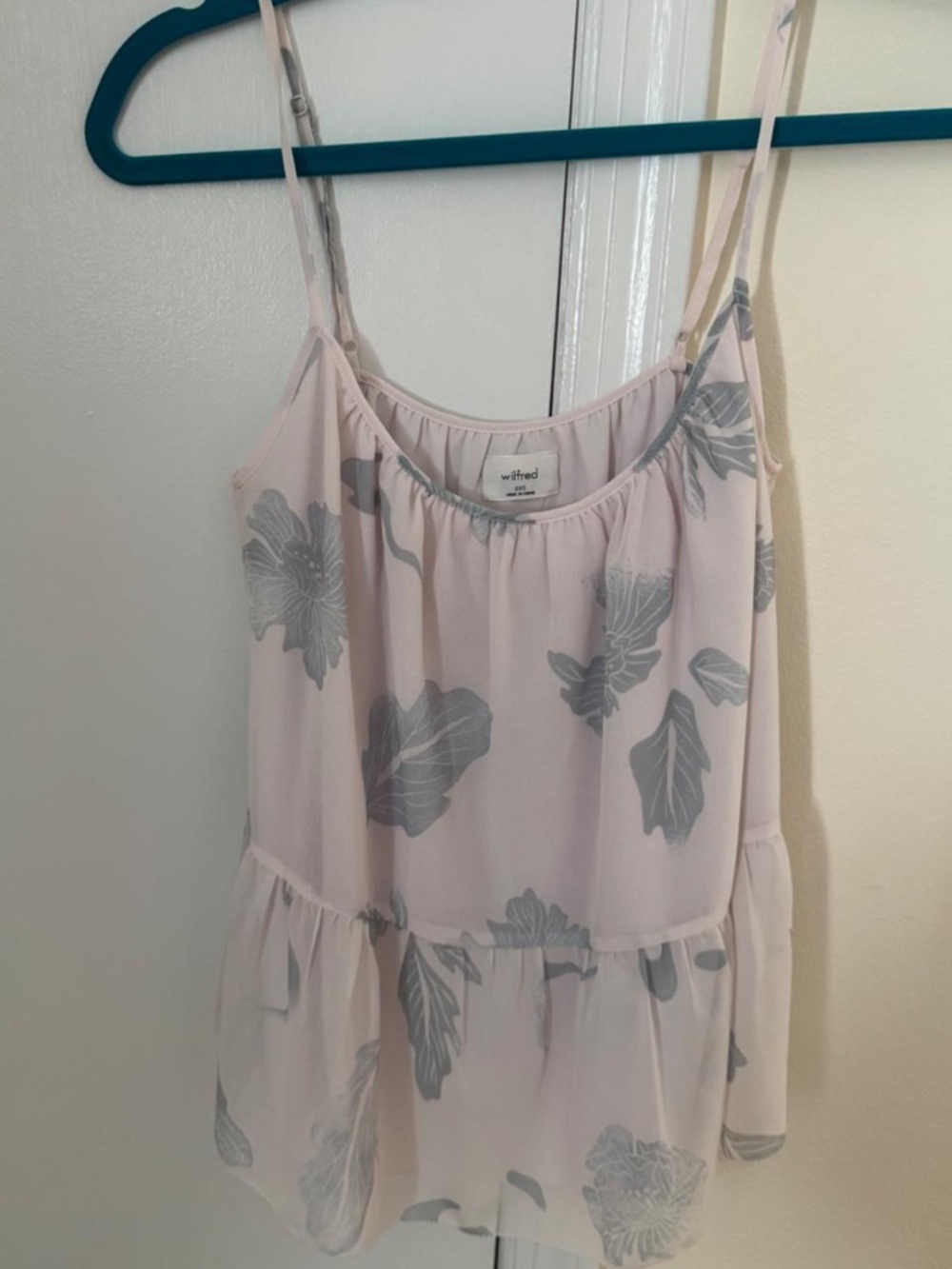 Wilfred Women's Pink and Green Shirt